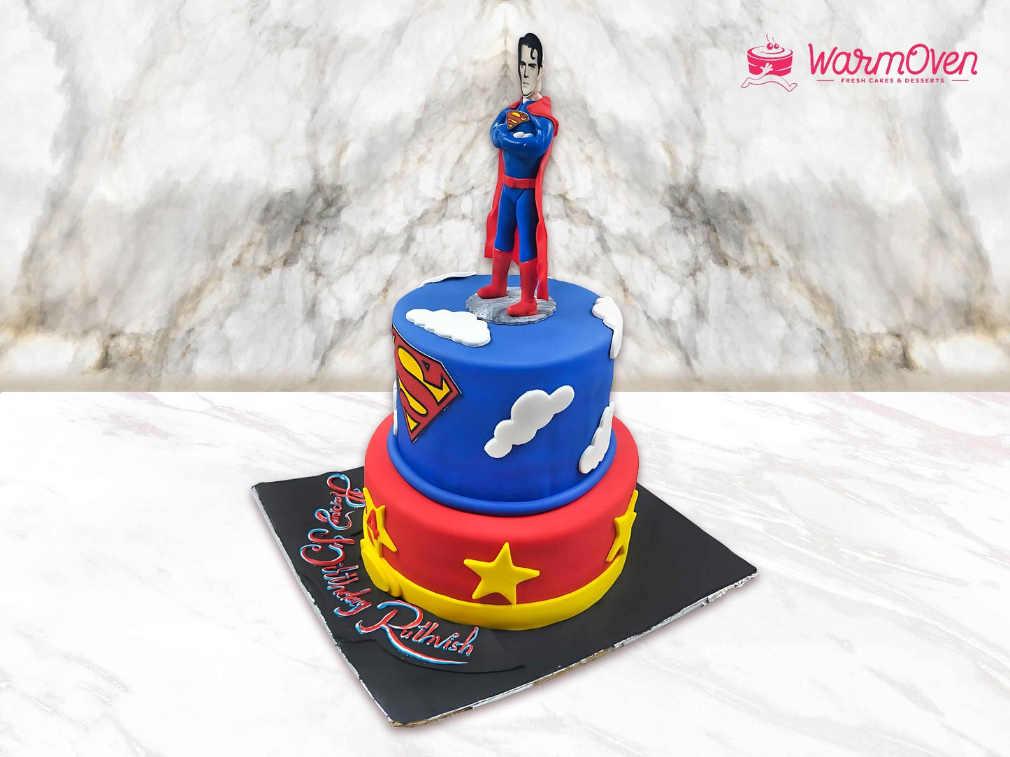 Superman Cake