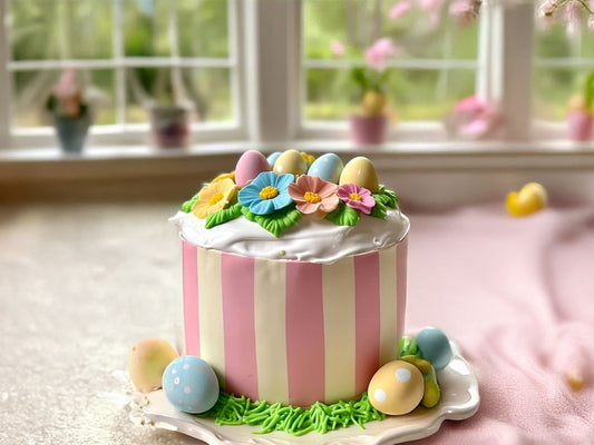 The Eggstravagant Bloom Cake