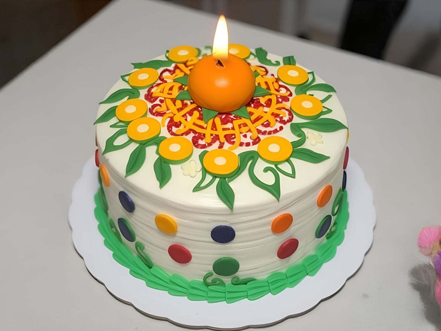 Ugadi Utsav Cake
