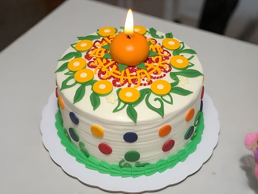 Ugadi Utsav Cake