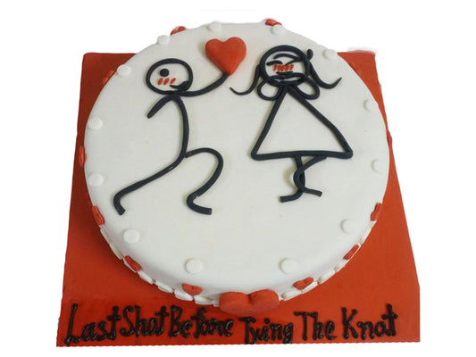 Couple Wedding Cake