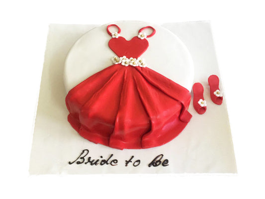 Bride to be Cake - Mehndi Theme Customizable