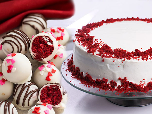 Red velvet Friendship Day Cake Combo
