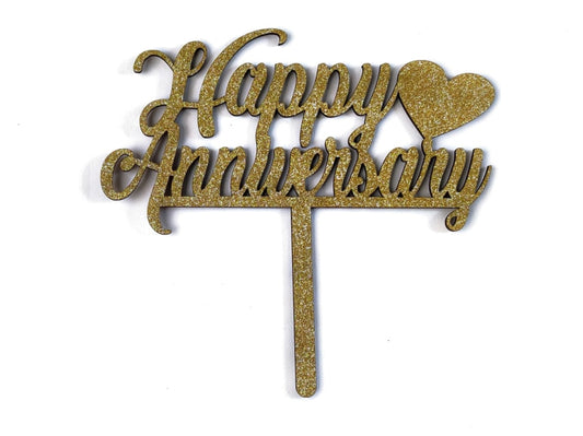 Happy Anniversary Topper