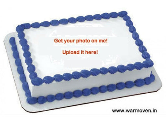 Photo Cake - 1 kg - Choose Any Shape