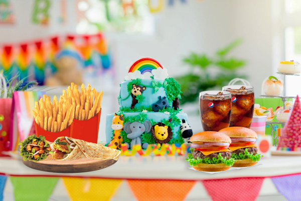 Good Food Birthday Party Box - Roll Combos