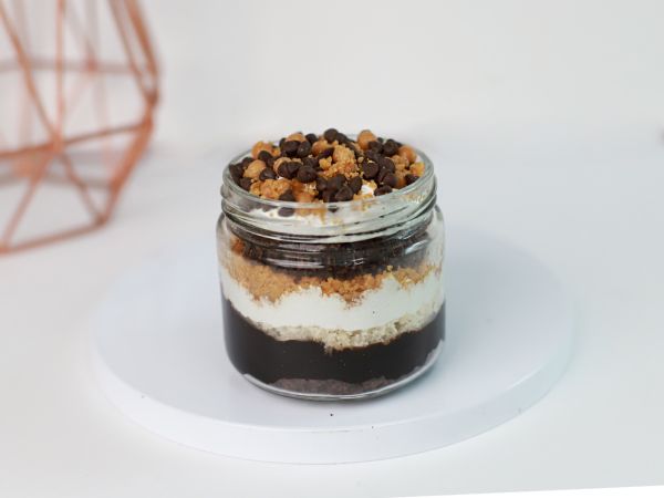 Choco Butterscotch Jar Cake - Pack of 4