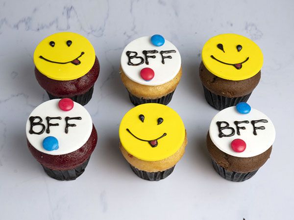 Friends Forever Assorted Cupcake