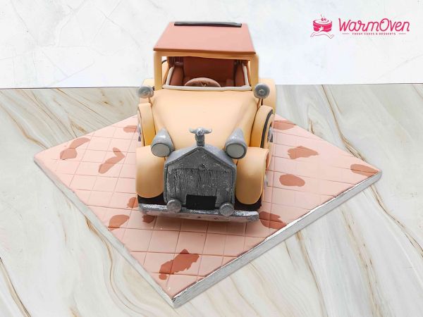 Vintage Car Cake