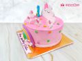 Happy Birthday Rainbow Cake - Customizable