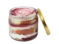 Blueberry cake in a Jar