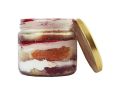 Blueberry cake in a Jar
