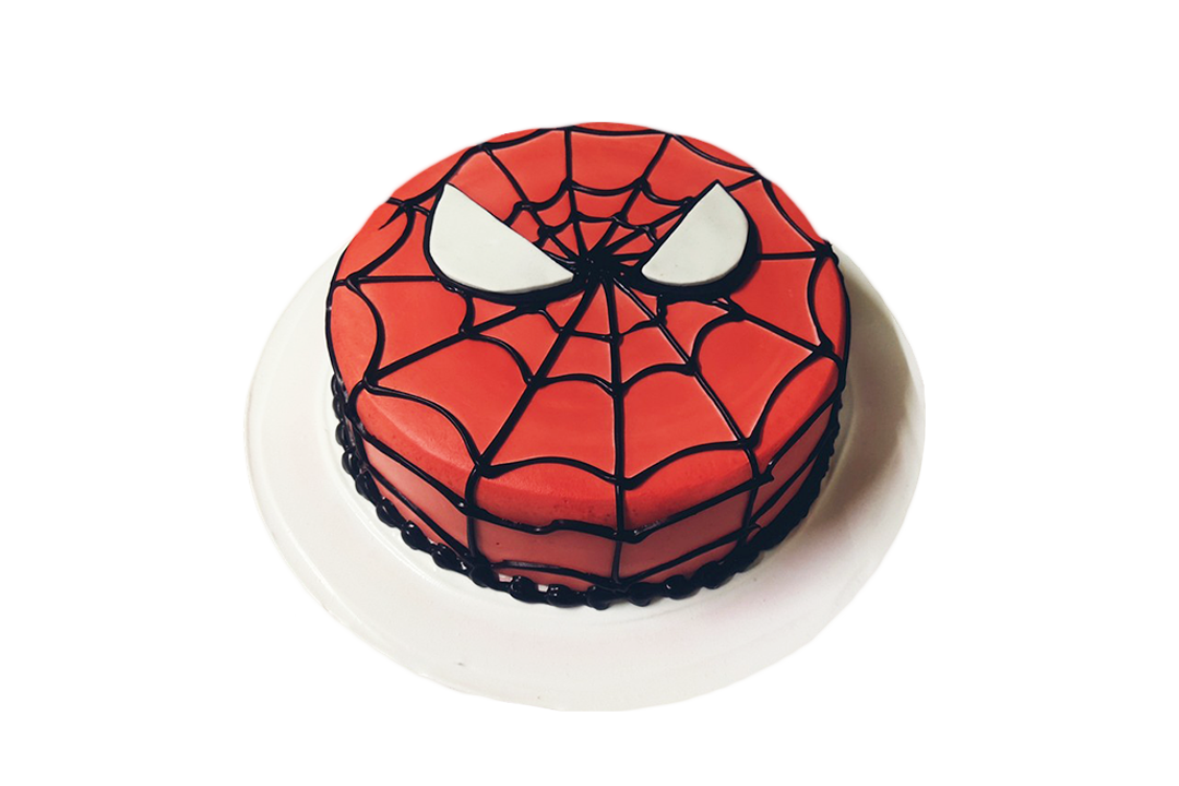 Spiderman Cake Half kg. Buy Spiderman Cake online - WarmOven