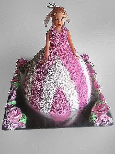 barbie doll cake