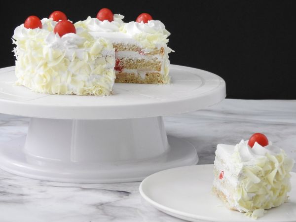 white forest cake