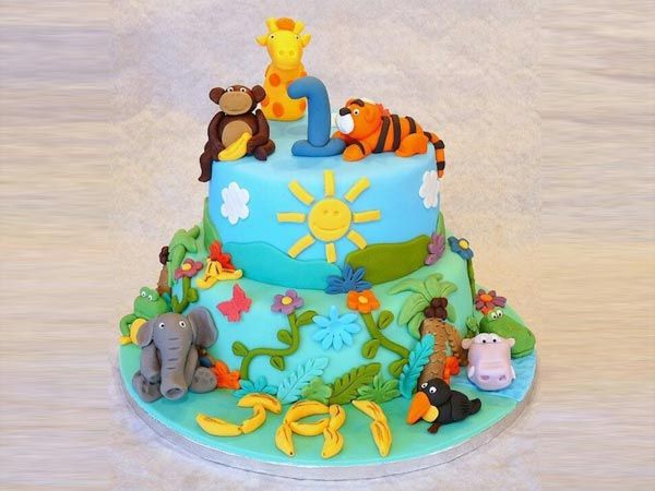 jungle theme cake, jungle theme party, animal theme party, animal cake, kids birthday, kids cake, first birthday party, first birthday, birthday cake for kids, theme cake for kids