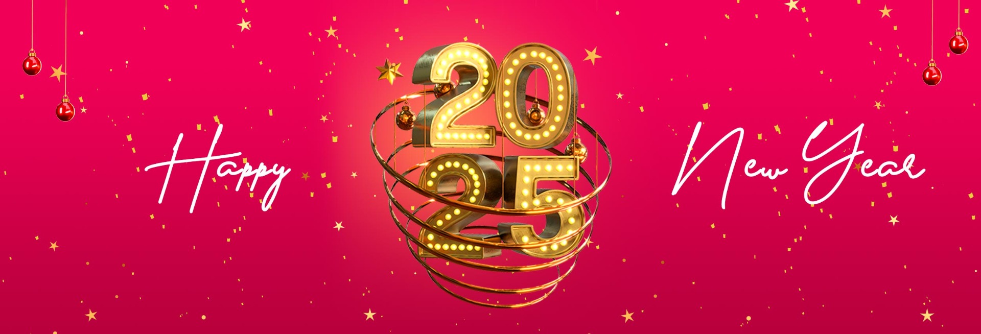 New Year banner